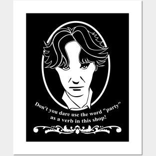 Bernard Black - Party as a Verb Quote Posters and Art